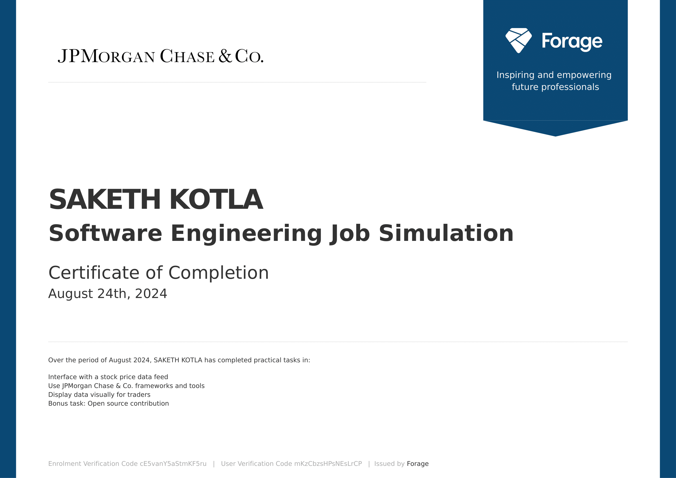 Certification 3